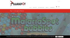 Desktop Screenshot of malariaspot.org